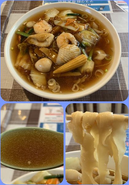 「五目刀削麺¥897」@中国料理 旬香菜館の写真