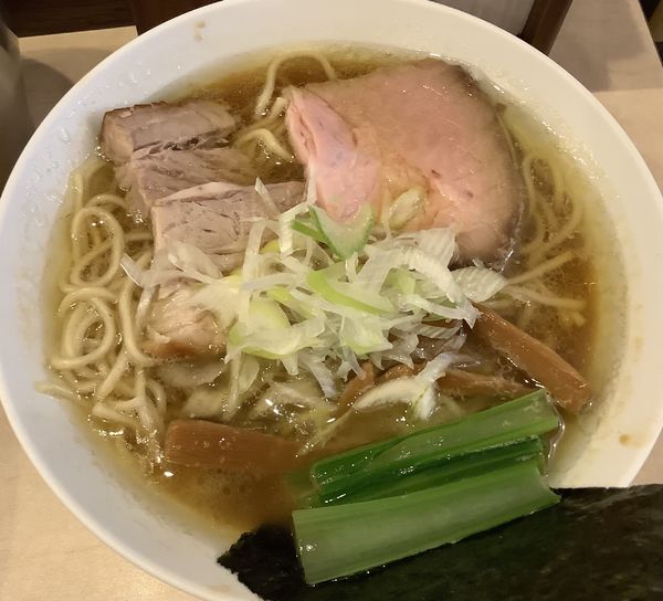 「中華そば　ハーフ」@つけ麺 大武の写真