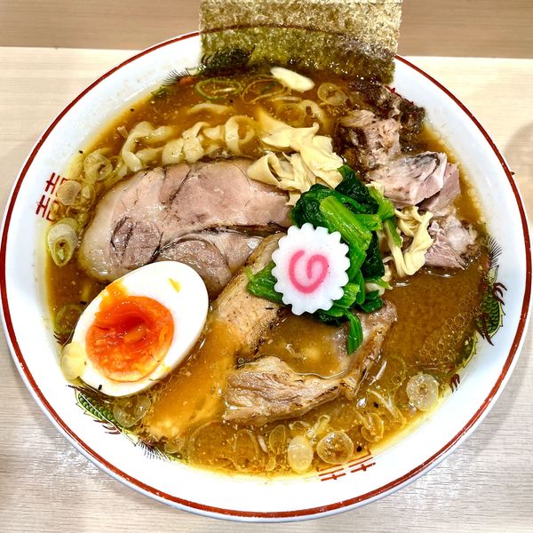 「【限定】生姜味噌ラーメン 大 ￥1100＋その他」@手揉み中華そば 中村の写真