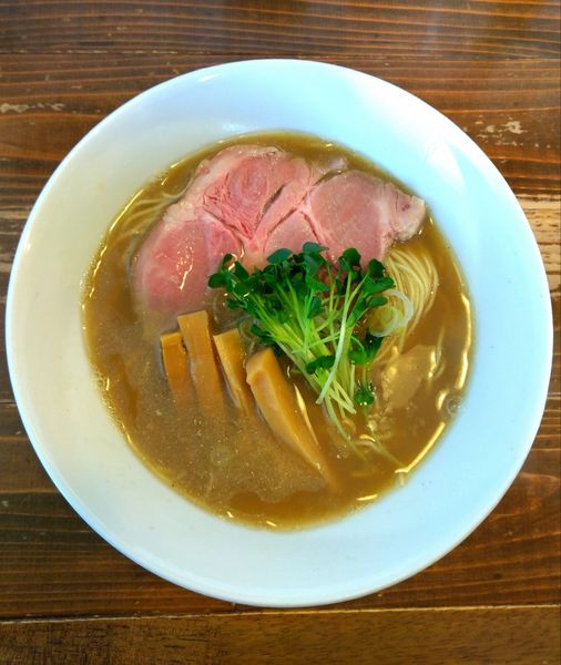 「煮干しそば大盛（￥830+130）」@煮干しそば 虎空の写真