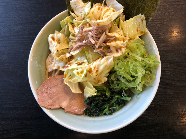 「らーめん＋キャベチャ」@匠家 50号バイパス店の写真