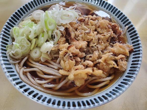 「舞茸天そば」@相州そば 関内本店の写真