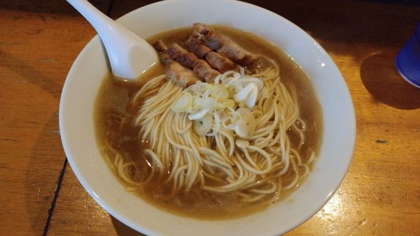「肉そば(中)」@自家製麺 伊藤の写真