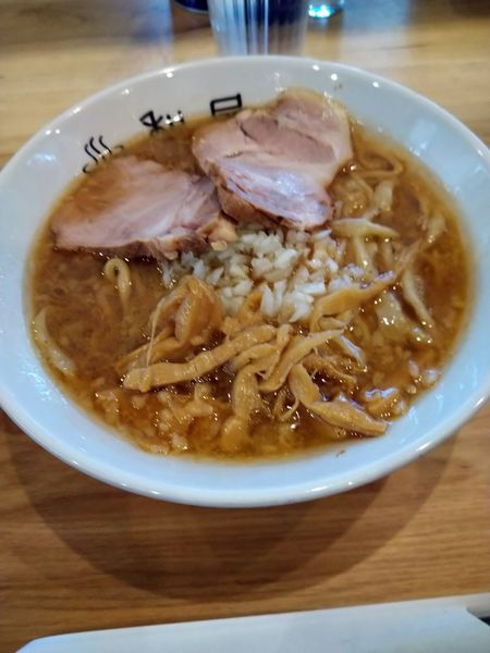 「鶏魚介ラーメン」@自家製麺 和屋の写真