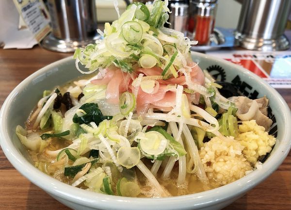 「タンメン（800円）、ガリ（30円）」@飯村製作所の写真