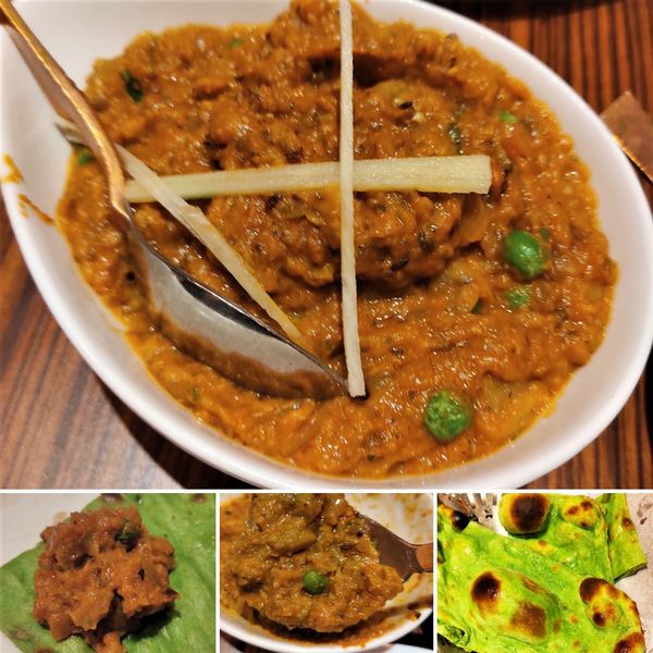 「ベイガンバルタ　1450円」@ヴェジハーブサーガの写真