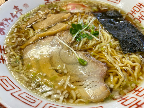 「あだたらラーメン＋ミニチャーシューマヨ丼」@お食事処 あだたら亭の写真