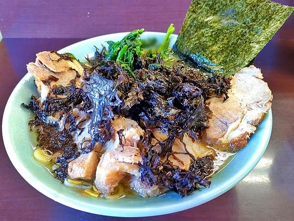 「チャーシューメン 岩海苔」@ラーメンショップ 二ツ橋店の写真
