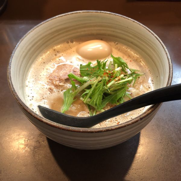 「味玉らーめん」@麺処 と市の写真