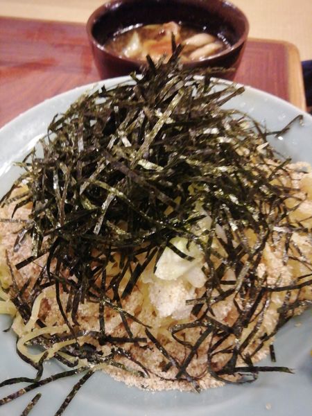 「肉つけざるラーメン」@萬来の写真