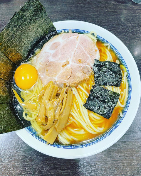 「らーめん（中）」@中華そば べんてんの写真