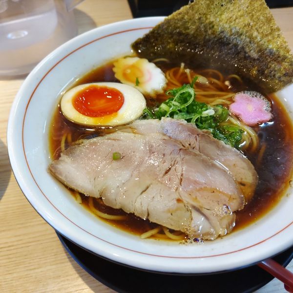 「開花さんちの中華そば」@拉麺開花の写真