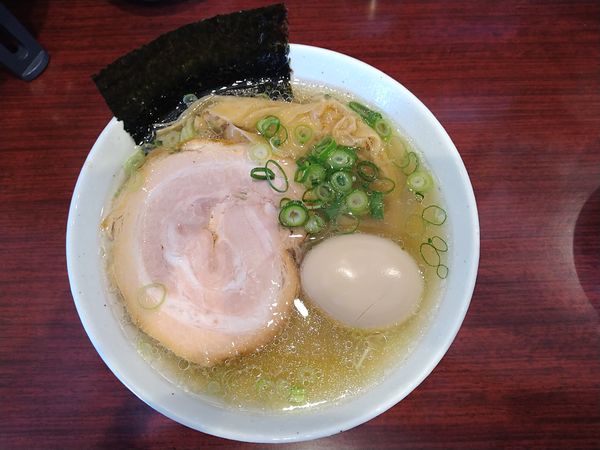 「佐野ラーメン（700円）+味玉（100円）」@佐野らーめん 湧の写真