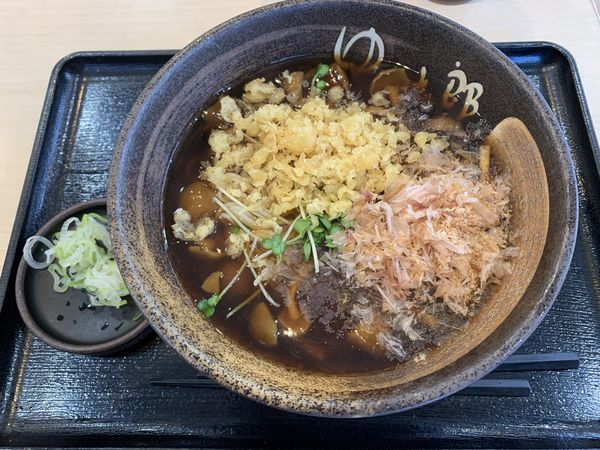 「あんかけなめこそば 560円」@ゆで太郎 白石本通店の写真