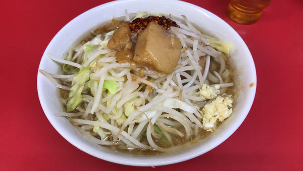 「小ラーメン　￥750」@ラーメン二郎 千住大橋駅前店の写真