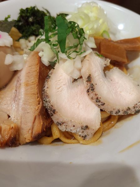 「鶏油蕎麦」@中華蕎麦 萌芽の写真