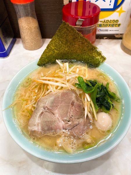 「ねぎラーメン 醤油並」@横浜家系ラーメン ほどが家の写真