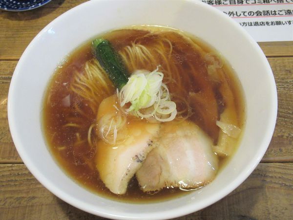 「醤油ラーメン（840円）」@Ramen Free Birdsの写真