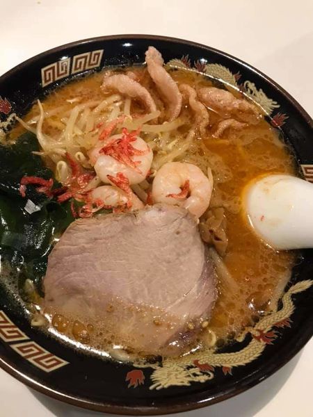 「えび味噌ラーメン」@北海道らーめん みそ熊 北千住店の写真