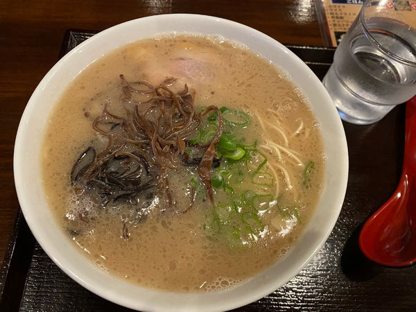 「ラーメン（バリカタ）690円」@九州とんこつラーメンのげら～ 弘明寺店の写真