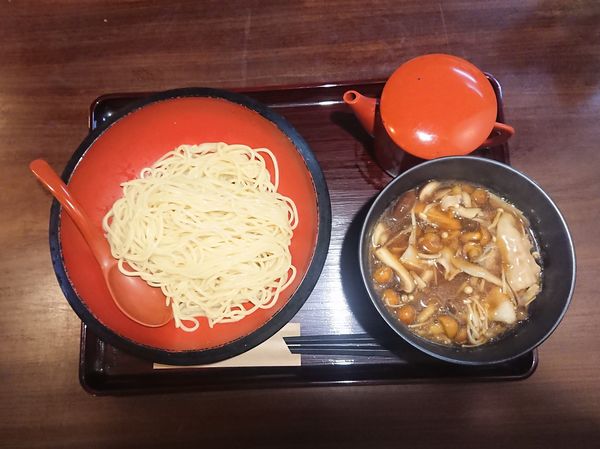 「キノコつけ麺」@一酵やの写真