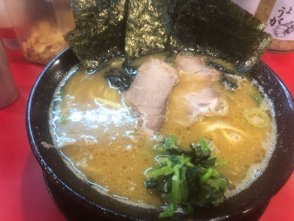 「ラーメン中盛　のり」@家系ラーメン 王道 神道家の写真