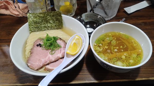 「濃厚昆布水つけ麺(塩)¥900-」@だれやめやの写真