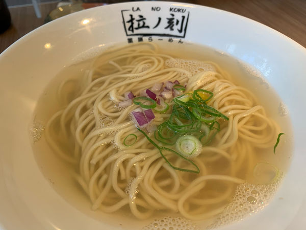 「極上海鮮丼セットのラーメン」@拉ノ刻の写真