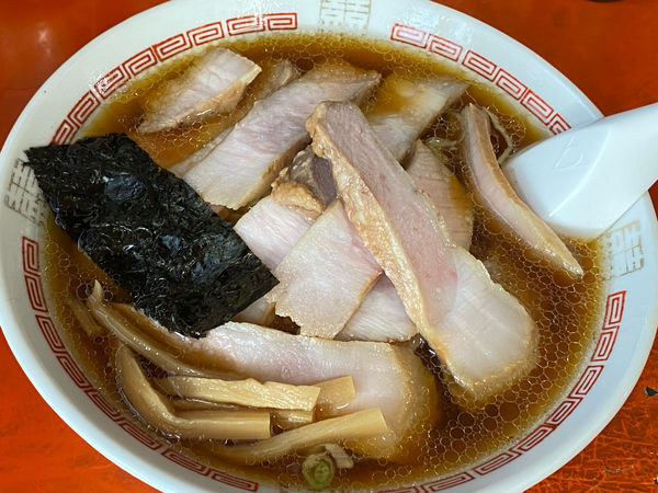 「チューシュー麺（大盛り）」@幸楽の写真