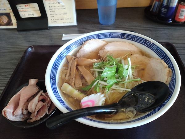 「しょうゆチャーシューめん中盛」@麺匠えにしの写真