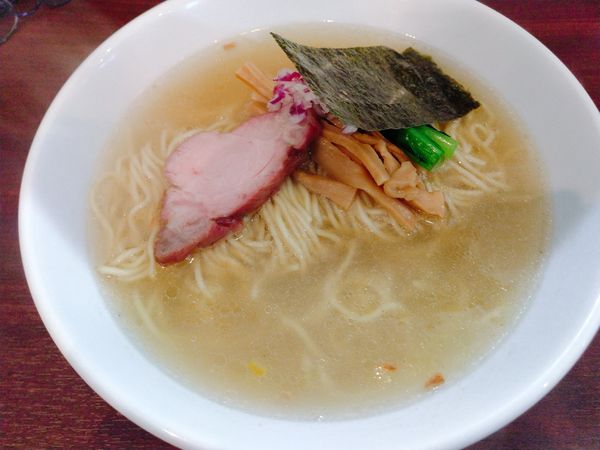 「中華そば 塩 平日ランチ大盛 (800円+50円)」@中華そば 薫風の写真