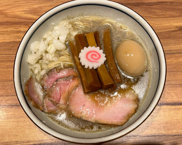 「いりこそば(全部乗せ)」@中華そば 堀川の写真