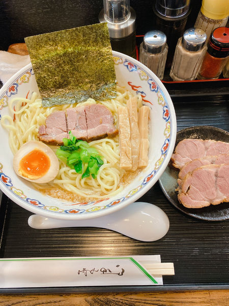 「あぶらそば　大盛り　チャーシュー」@らーめん寺子屋 麺座鷲ノ巣の写真