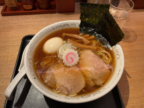 「味玉中華そば」@中華そば 勝本の写真