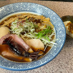 限定　烏賊煮干しそば