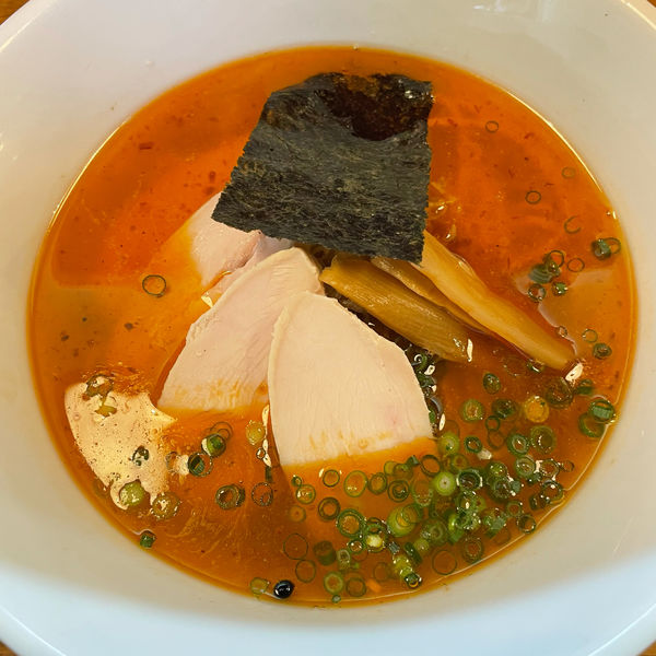 「海老そば(塩)」@青山清湯そば 青ノ樹の写真