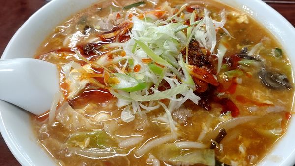 「サンラータンメン（800円税込）」@味良久の写真