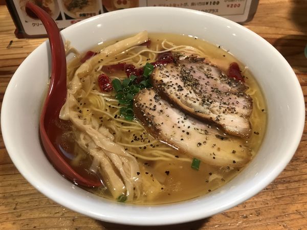 「ペペロンラーメン 1,100円」@十夢の写真