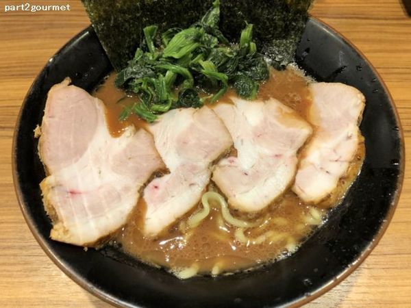 「チャーシューメン (970円)」@横浜家系らーめん 輝道家の写真