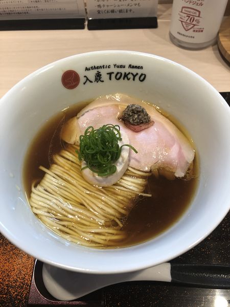 「ポルチーニ醤油らぁ麺980円」@入鹿TOKYOの写真