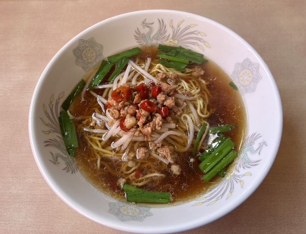 「台湾ラーメン+炒飯　710円」@中華料理 太平洋の写真
