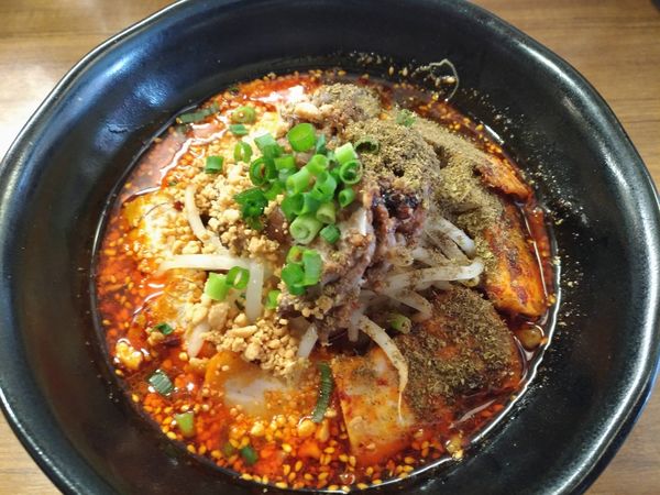 「成都四川担々麺肉入り」@小四川 神田店の写真