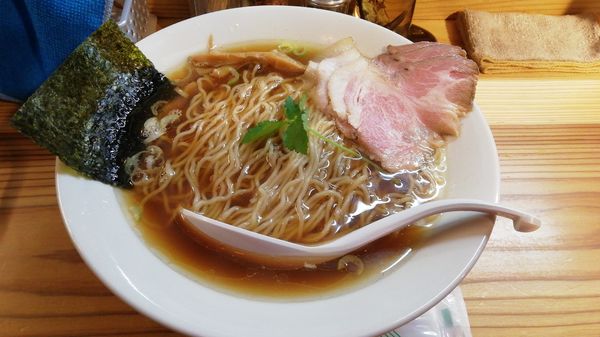 「煮干し中華そば　¥750」@純水煮干し中華そば 匠庵の写真