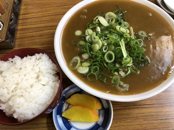 「カレー中華+ライス小(800+150円)」@京一 本店の写真