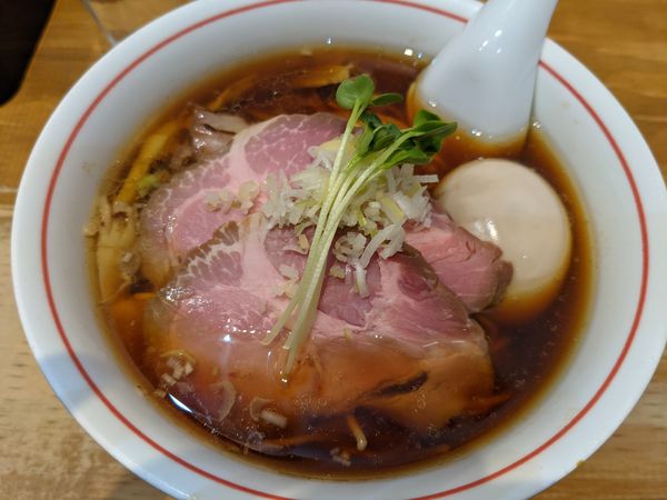 「特製軍鶏そば」@麺尊 RAGEの写真