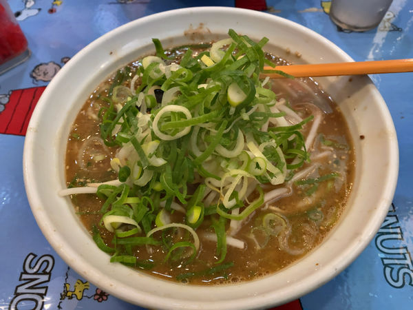 「とんこつラーメン　650円　大盛120円」@九州ラーメン むがく庵の写真