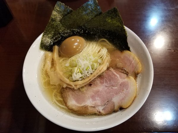 「まるわラーメン塩」@上州地鶏らーめん まるわの写真