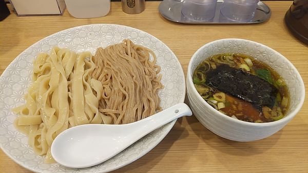 「合盛りつけめん」@麺や 麦ゑ紋の写真