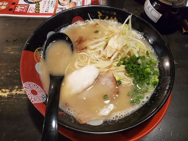 「豊ラーメン+半チャーハン８３０円」@ラーメン工房 ふくやの写真