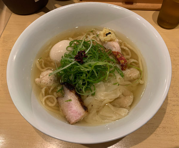 「特製塩そば ￥1350」@饗 くろ㐂の写真